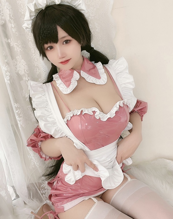 Ảnh gái xinh cosplay hầu gái 3