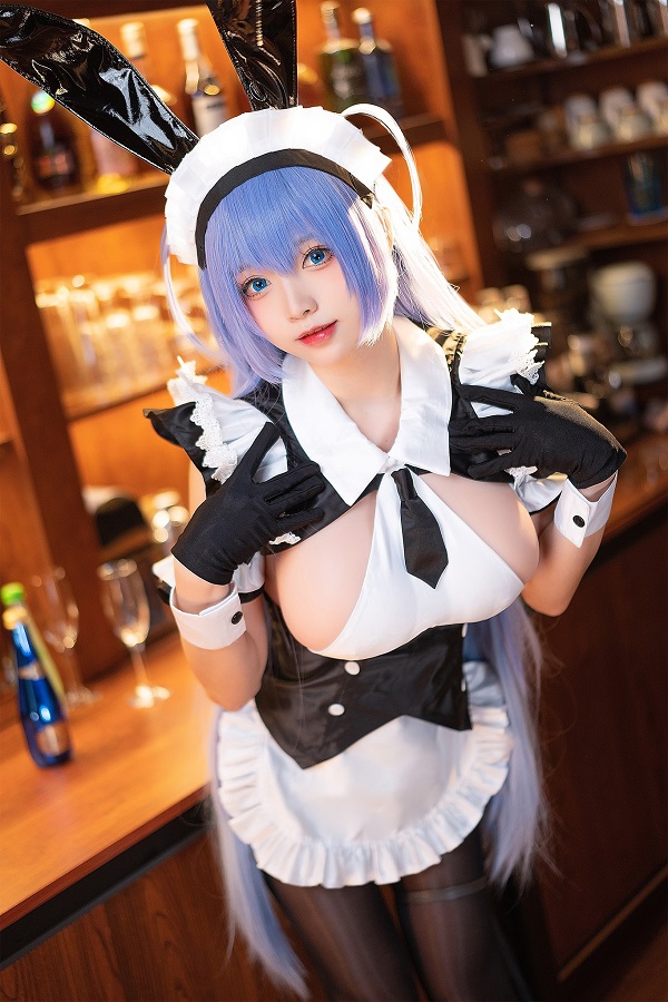 Ảnh gái xinh cosplay hầu gái 19