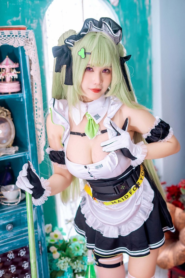 Ảnh gái xinh cosplay hầu gái 14