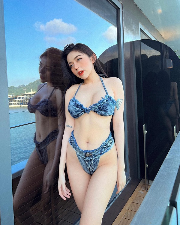 hotgirl Huỳnh Lâm Tố Ngân bikini 20