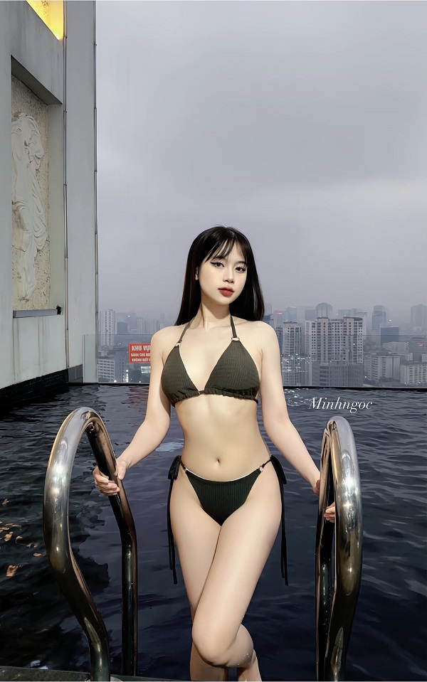 Ảnh hotgirl Nguyễn Minh Ngọc bikini gợi cảm 6