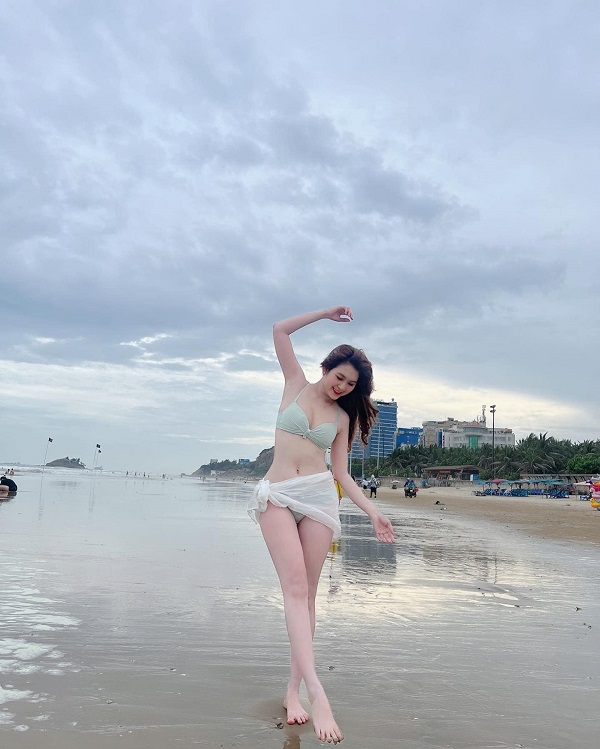 Ảnh hotgirl Trân Trần bikini nóng bỏng 6