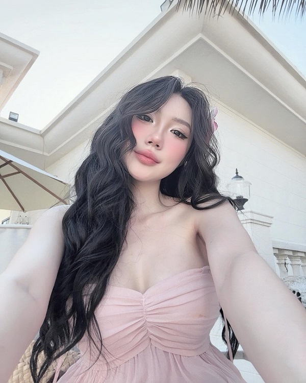 Ảnh tiktoker Đan Anh sexy 1