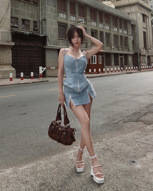 Ảnh tiktoker Dương Kim Yên sexy 14