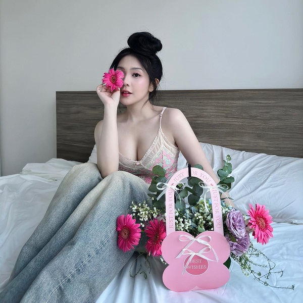 Ảnh tiktoker Hồ Bảo Ngọc sexy 12