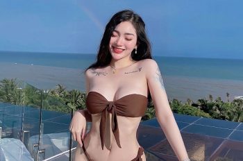 89+ Ảnh hotgirl Lan Pie bikini gợi cảm khoe dáng thon thả