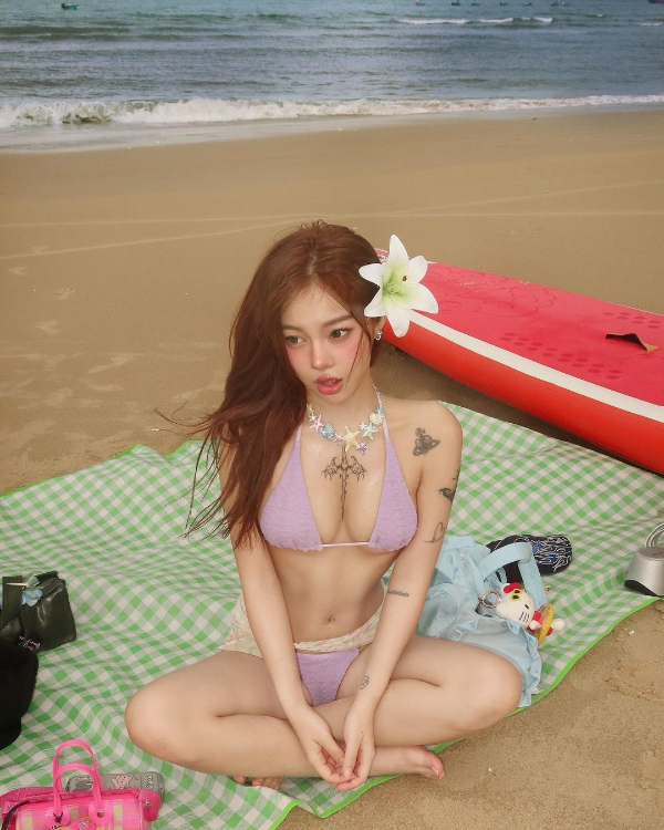 Ảnh Hải An bikini 7