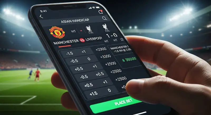 Các hình thức kèo châu Á thường gặp trong cá cược bóng đá