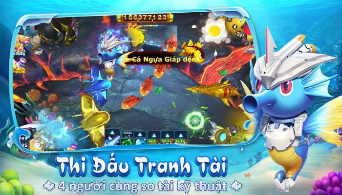 Sảnh game bắn cá đặc sắc và hấp dẫn của nhà cái sao789